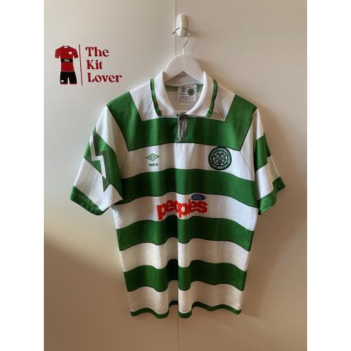 Celtic Home Shirt 1991/92 (Large)